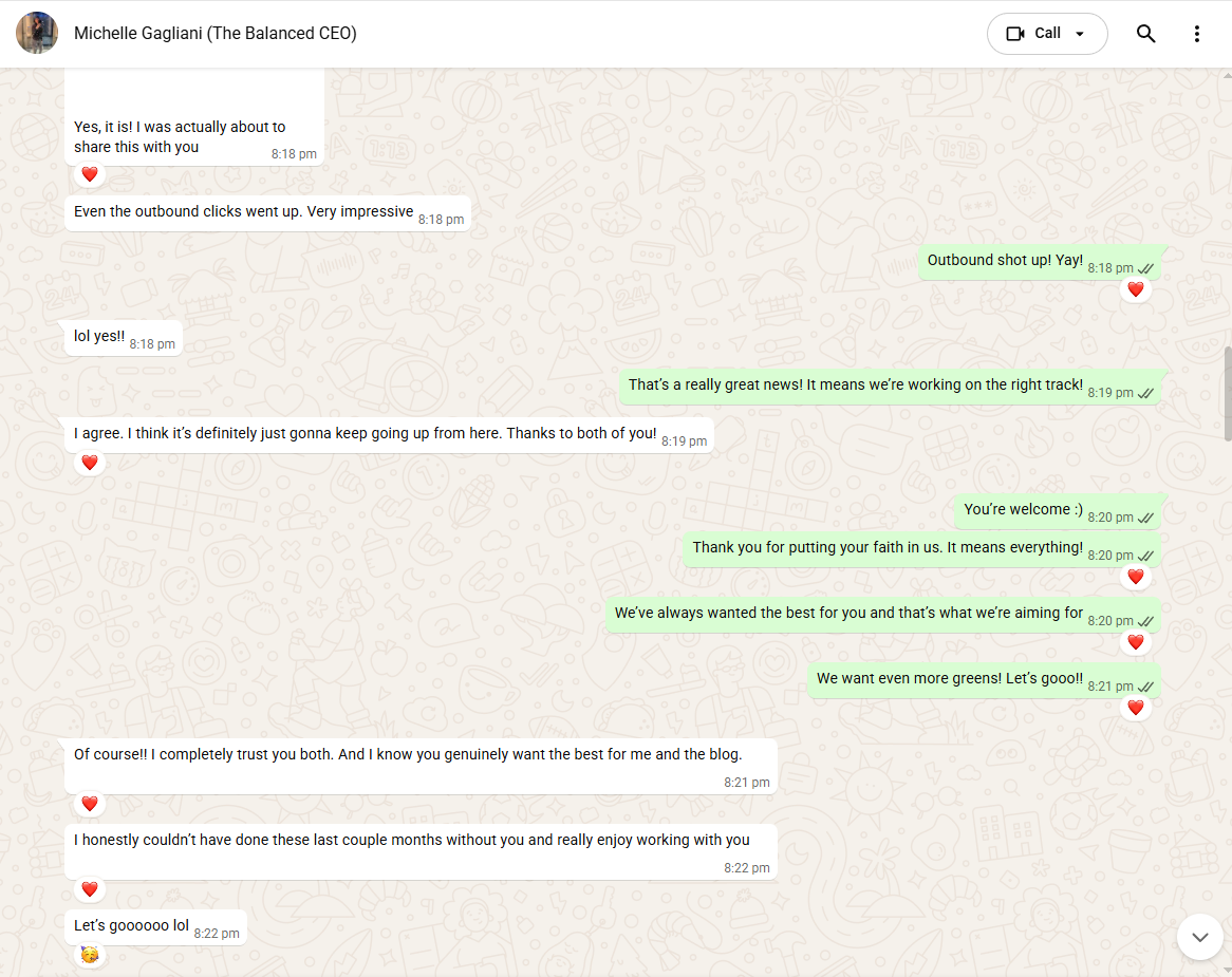 Testimonial from Michelle - The Balanced CEO